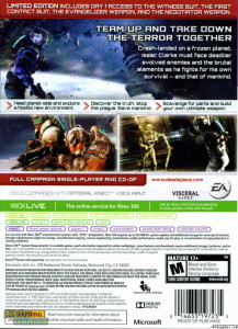 Dead Space 3 Back