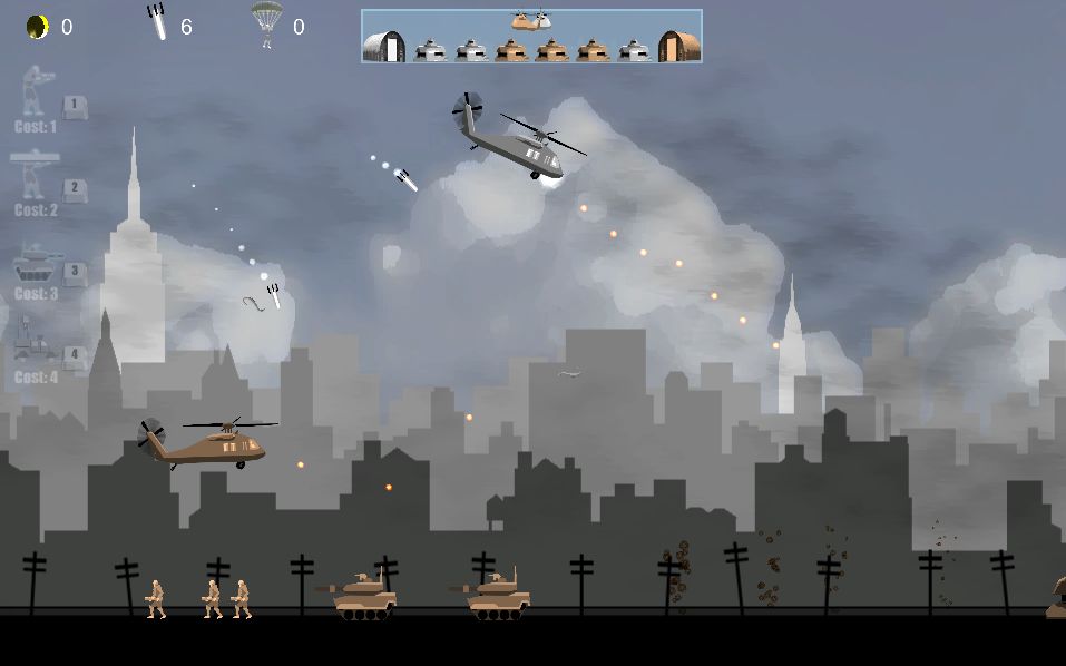 Click to play Battle Row!